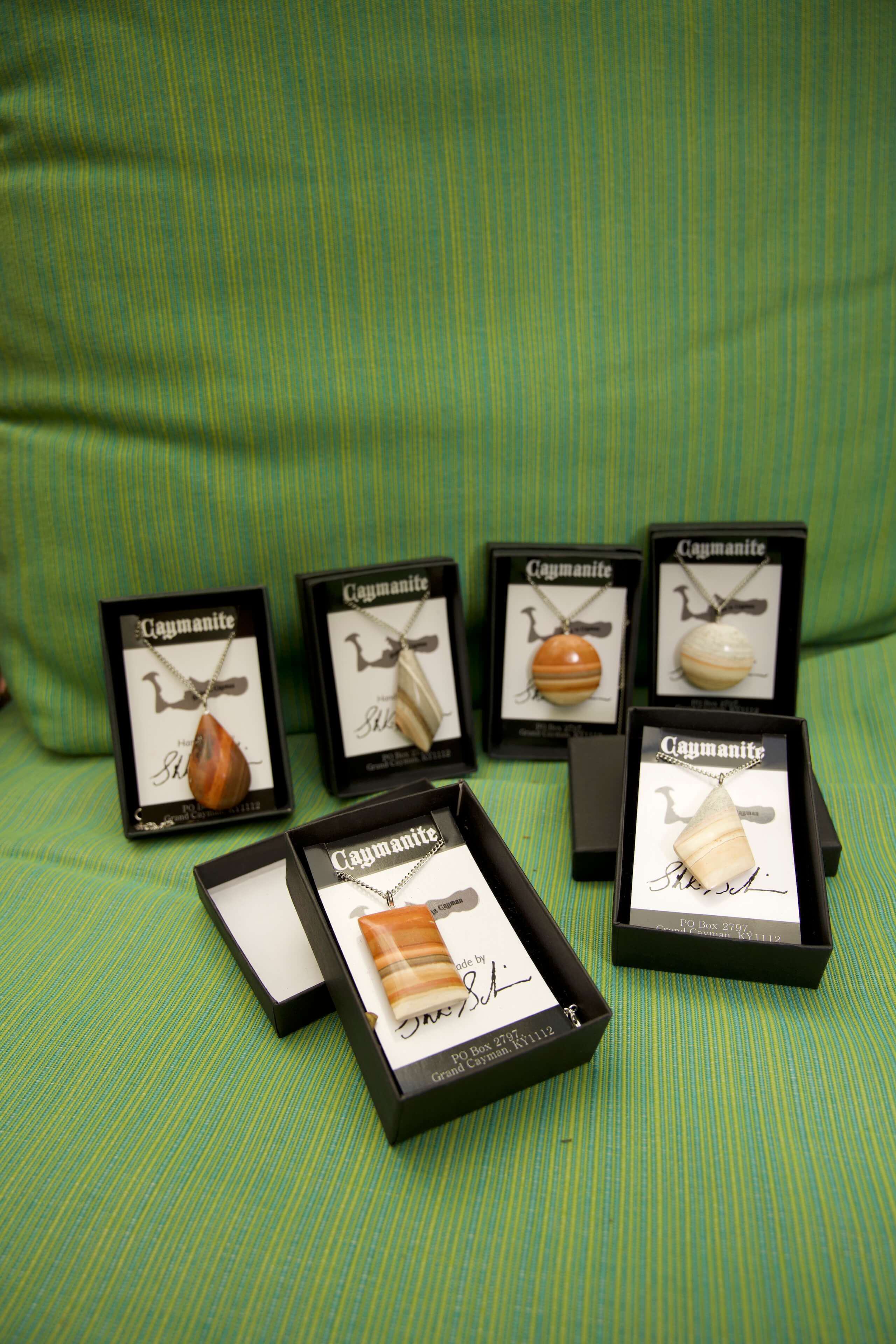 Caymanite crystal caves jewellery